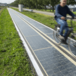 Holanda instala paneles solares en carriles bici