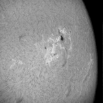 Sol actualmente: Actividad en julio