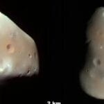 Sistema solar: Pasos espaciales Deimos y Marte