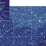 Cometa en mayo de 2025: Valle del cometa en el máximo brillo