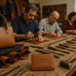 Variedad de pieles y curtidos con sello «Made in Ubrique»