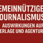 Economía y asuntos sociales: periodismo sin fines de lucro: la nueva lógica de financiación está cambiando el panorama de los medios