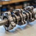 ¿cómo influye el peso del cigüeñal en la aceleración?