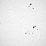 Muchas manchas solares y fuertes auroras boreales