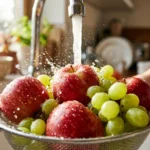 Una nueva solución limpiadora elimina hasta el 93% de los pesticidas de la fruta