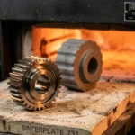 Las piezas metálicas moldeadas por inyección se encogen una quinta parte en el horno